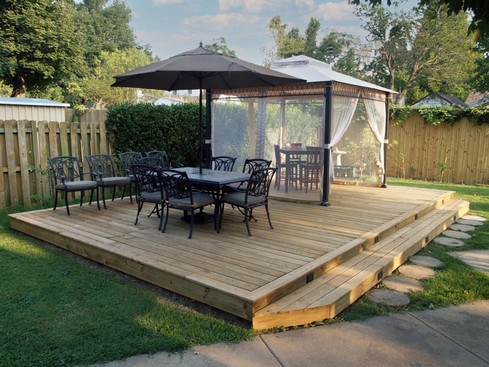 Raised Patio