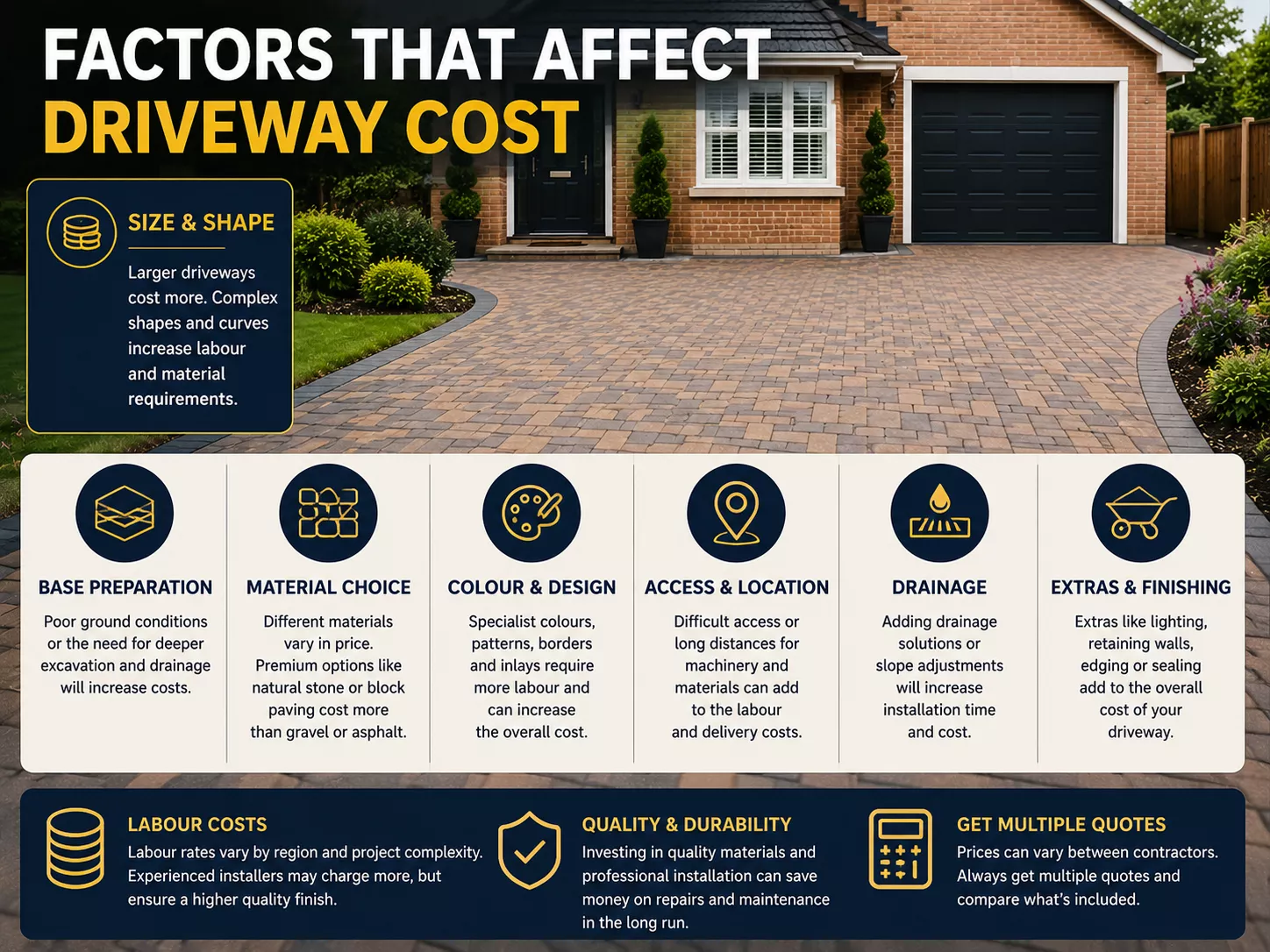 Affects Driveway Cost